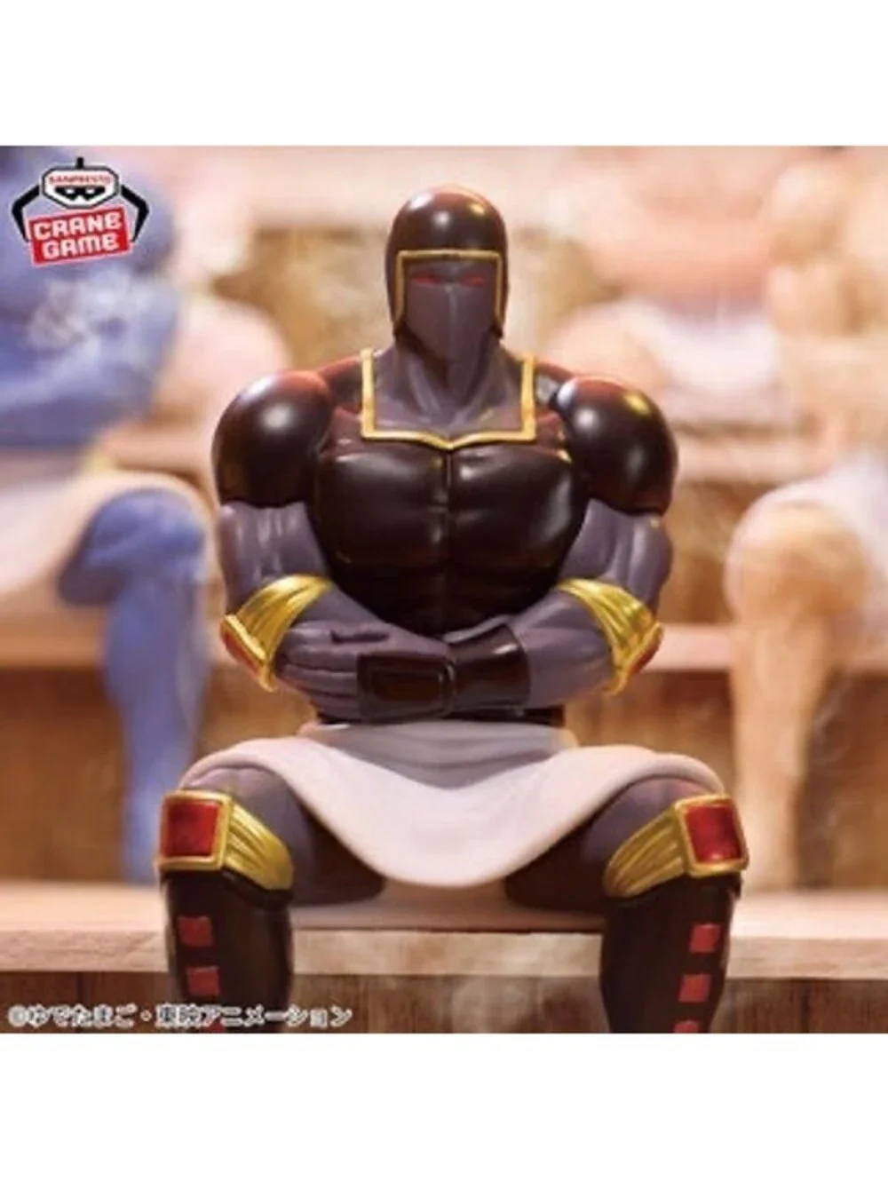 Banpresto Kinnikuman Warsman Figure Black New Sauna L-Formation  US Seller